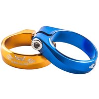 AliExpress NONE Aluminum Alloy Bike Seat Post Clamp Ultralight Colorful Bicycle Seatpost Clamp 34.9mm Screw Lock Quick Release Clamp