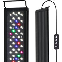 120CM Aquarium Plant Growth Iight Fish Tank Dimmable Iighting LED light DIY MODE With Poweroff Memory Function 100-240V IP65