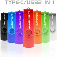 TYPE-C USB Flash Drive 128GB Free Key Chain Memory Stick Creative Business Gift Red Pen Drive 64GB Real Capacity U Disk Blue 32G