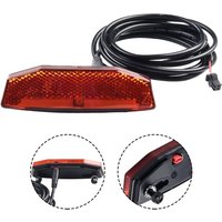AliExpress 36V/48V Ebike Rear Light/Tail Light LED Safety Rear Lamps For E-scooter With Splitter For Headlight E-bike Taillights Cycling