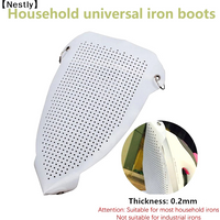 Ironing Boards Iron Shoe Cover PTFE Heat Resistance Cloth Protector Iron Soleplate Garment Iron Cover Accessories〔Nest〕