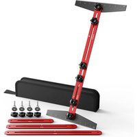 Stair Tread Template Tool - Step Measuring Jig with Ruler and Angle - 10.2In to 60In Guage Wizard Scribe Tool Cutting Guides
