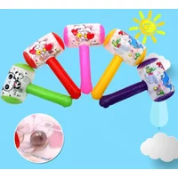 3pcs Inflatable Hammer with Bell Air Hammer Toys Party Favors Inflatable Toy Pool Beach Party Toy