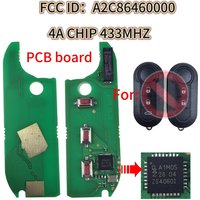 Jingxin PCB Board pcf7945 4A Chip 433MHz FCC:A2C86460000 Car Remote Key PCB Board For Fiat Mobi Uno Fiorino E Mais Strada