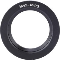 M42 to M4/3 Lens Mount Adapter Aluminum Alloy Thin M42 Lens to M4/3 Camera Lens Adapter for Mirrorless Camera