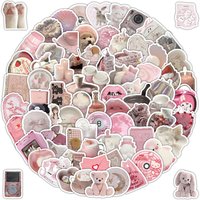 103Pcs Pastel Pink Coquette Aesthetic Stickers - Waterproof Decals for Journals, Phone Cases & Water Bottles Sticker Story Store