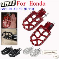 AliExpress NONE For Honda CRF50 CRF70 CRF110 XR50 XR70 Motorcycle Pit Bike Footpegs Aluminum Alloy Foot Pegs Footrests Pedals Accessories