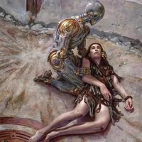 1/24 Resin character unpainted model kit, fantasy theme, unassembled and unpainted GK