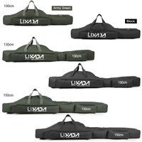 Lixada 100/130/150cm Fishing Bag Portable Folding Fishing Rod Reel Bag Fishing Tackle Carry Case Carrier Bag backpack fishing