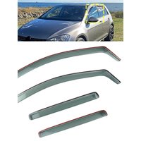 4pcs Tint Side Window Wind Rain Sun Guard Deflectors Protector Sheet Tea translucent For VW Golf MK7 VII 5G1 Hatchback 2012-2020