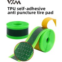 AliExpress VXM Self-Adhesive TPU Glass Fiber Filament Bicycle Inner Tube Anti PunctureTire Pad 1pcs Anti-Puncture Guard road Bicycle Part
