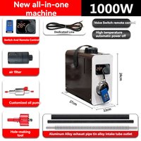 Mini Warm Air All-in-One Heater Electric Vehicle Diesel Heater Truck Parking Diesel Warm 12V/24V/36V 1000W