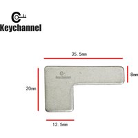 Keychannel 3PCS/Lot Original Key Cutting Machine Key Blade Fixture For PD011 Xhorse XP007 XC009 Automotive Key Locksmith Tool
