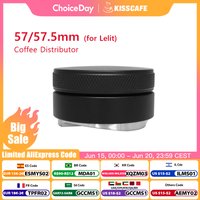 Coffee Distributor 57MM 57.5MM For Lelit Anna Machine Tamper Leveler Tool Adjustable Barista Espresso Parts Corner Accessories