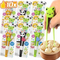 Cartoon Animal Chopsticks for Children Baby Kids Elementary Learning Chopsticks Food Grade Cartoon Training Chopsticks Tableware