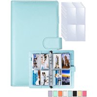 Large Capacity A5 Loose Leaf Photocard Pages 25 Pieces 4 Grids Clear Card Holder Practical Organizer Storing Photo Collections