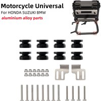 Motorcycle Aluminum Motorcycles Top Rear Luggage Box Case Trunk Bushing Pad Spacers Buckle Acessories For HONDA SUZUKI BMW