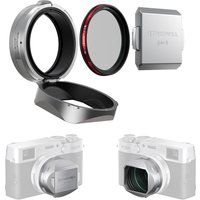 Freewell Real Lens Hood for Fuji X100 Series With Hybrid CPL/Black Mist Filter, Flipable Design,Touchless Adjustment Accessories