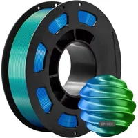 Dual-color PLA Silk 200g 3D Printing Materials 1.75mm Upgrade Eco-Friendly 3D Printer Filament FDM Non-Toxic Vacuum Packaging
