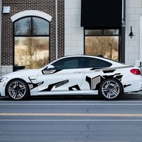 Car Body Stickers for Volkswagen BMW Seat Skoda Subaru Tesla Volvo Suzuki DIY Decor Vinyl Film Decors Tuning Car Accessories