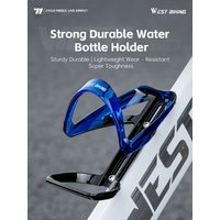 AliExpress West Biking WEST BIKING Bicycle Bottle Bracket Durable Water Bottle Holder PC Lightweight Wear-Resistant One-piece Molding Bike Bottle Cage