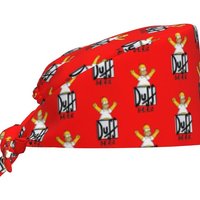 Custom Simpsons Working Cap Surgical Hats Women Men Operating Room Cap Operator Hats Lab Works Hat