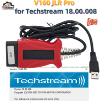 Mongoose V160 JLR Pro dla Volvo 2014D i dla Toyota TIS Techstream 16.20.023 obsługa skanera OBD2 JLR V160 SDD PRO lepiej niż MINI VCI