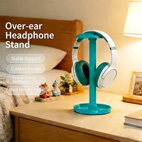 ITLY Z2 Wall-mounted Storage Rack Headphone Stand Computer Headset Over-ear Headphone Holder Gaming Headset Desktop