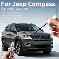 Car Paint Repair Pen Touch Up Scratch Remover DIY Auto Accessories White 296 Black 848 Red JRM Silver Blue SB8 For Jeep Compass