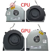 CPU GPU Laptop Cooling Fan For Lenovo Legion Y7000 2018 Y7000-1060 1050 Y530 Y530-15ICH DFS200105BR0T 4 wire
