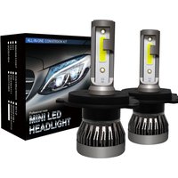 Car Light H7 LED Mini Headlight Bulbs H1 LED H4 H8 H9 H11 Headlamps Kit 9005 HB3 9006 HB4 Auto LED Lamps Canbus cob Fog Lights