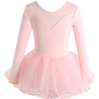 New Ballet Tutu Dance Leotards for Girls Clothing Gymnastics Outfits Kids Dance Wear Children's Ballet Costume with Skirt Romper