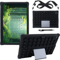 Kids Safe Tablet Case For Lenovo Xiaoxin Pad Studio Tab Plus 2024 11.5" Model TB-351FU Soft Silicone Cover With Shoulder Strap