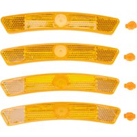 AliExpress DOMEN Bicycle Reflective Strips Bike Fish-shaped Steel Rim Spoke Reflector Bicycle Wheel Rim Reflective Light Bicycle Accessories