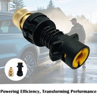 2025 New KARCHER K series 1/4 "quick connect foam gun adapter brass adapter, suitable for K2-K7, with five color nozzle
