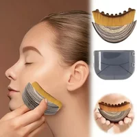 Lymphatic Contour Face Massage Brush, Gua Sha Eye Neck Lifting Tool, Anti-Aging Skin Care Roller for Mom Mother's Day Gift