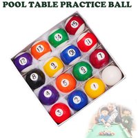 New Mini Pool Ball 25mm Plastic Table Balls Set Children Billiards Portable Multifunctional Toy Children's Brithday Gift
