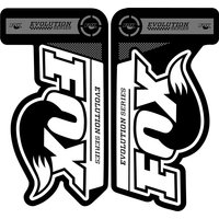EVOLUTION Mountain Bike Fork Vinyl Decals Waterproof Scratch Resistant MTB Downhill Front Fork Decor Cycling Accessories