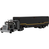Bricklink Movie Knight Rider Technical Truck Knight Industries F.L.A.G. Mobile Unit Car Trailer Sets Building Blocks Toys Gift