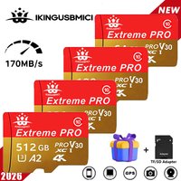 High Premium Memory Flash Micro Fast Camera Card 32/64/128/256/512gb Class Tf Durable Reliable Quality Speed High Uhs-i Original