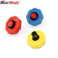3 Pcs Mini Ratchet Socket Wrench Covered Plastic Palm Ratchet Socket Finger Reversible Ratchet Handle 1/4“ 3/8” 1/2” Drive