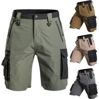 AliExpress YTJHRG Summer Quick Dry Tactical Cargo Shorts for Men Casual Shorts Multi Zipper Pockets Hiking Cycling Outdoor Work Wear Half Pants