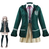Anime Danganronpa Chiaki Nanami Cosplay Uniform Jacket Shirt Bag Full Set For Women Cosplay Costume