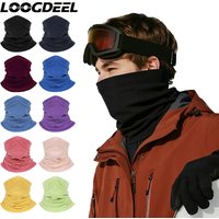 AliExpress NONE LOOGDEEL Windproof Face Mask for Ski Snowboard,Motorcycle Cycling for Men's and Women's Winter Neck Warmer Gaiter Balaclava