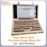 38/47/83/87pcs Block Gauge Set,0/1 Grade,High Speed Steel Gage Block,Custom Block Tools for Inspection & Measurement