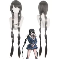80cm Long Hair Anime Danganronpa Killing Chabashira Tenko Cosplay Wig For Women Halloween