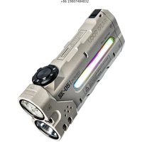 Outdoor Lighting LOOP SK05 RRO Rechargeable Magnetic Camping High Power LED Flashlight for Hiking Power Bank