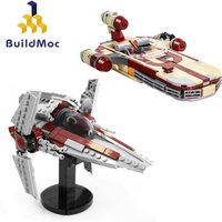 Galaxy Fighter Creative MOC Assembly Building Blocks, DIY Creative Toys, a Very Good Gift for Building Block Lovers
