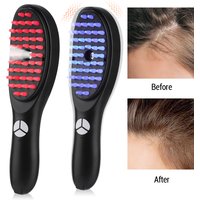 Electric Spray Massage Comb Hair Growth Vibration Head Massager Brush LED Anti Hair Loss Scalp Liquid Medicine Atomizing Comb