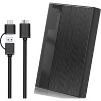 Portable External Hard Drive 1TB Storage Expansion HDD USB 3.0 USB-C for PC, Mac, Laptop, Phone, PS4, Xbox One, Office & Game